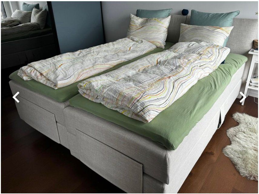 Letti: Boxspringbett von Marke Eastborn – Usato da Zürich venduto da plumita 5