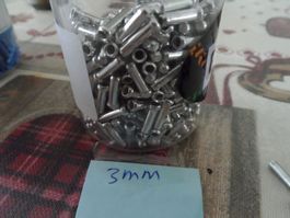 100 Stück Endkappen 3mm !