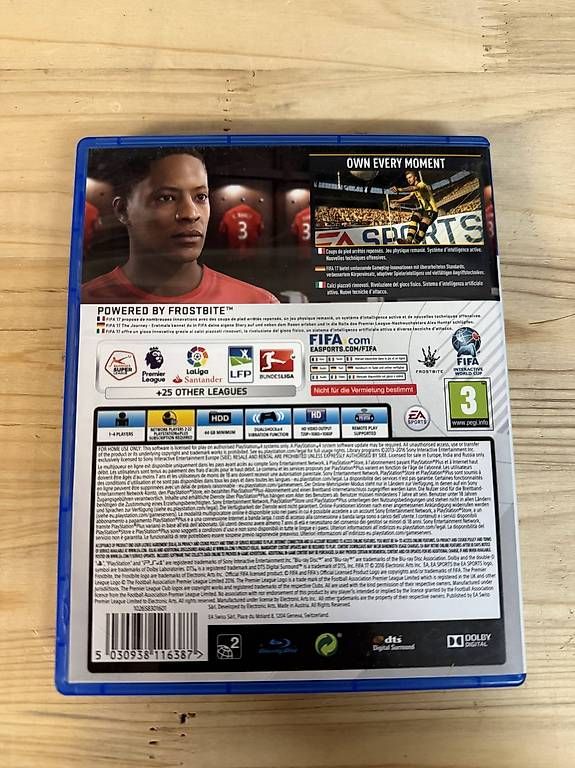 Sony Giochi: FIFA 17 PS4 mit Hülle und Disc – Usato da Dietikon venduto da Sir.Franzelot 1