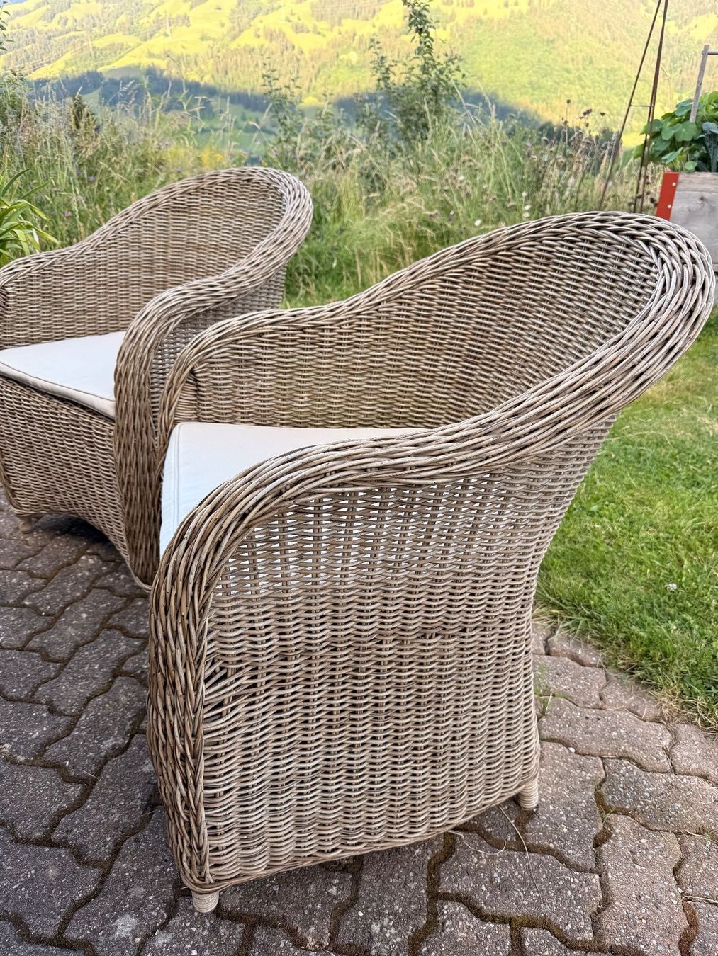 Poltrone: Rattan Sessel – Usato da frutigen venduto da matthibo 2