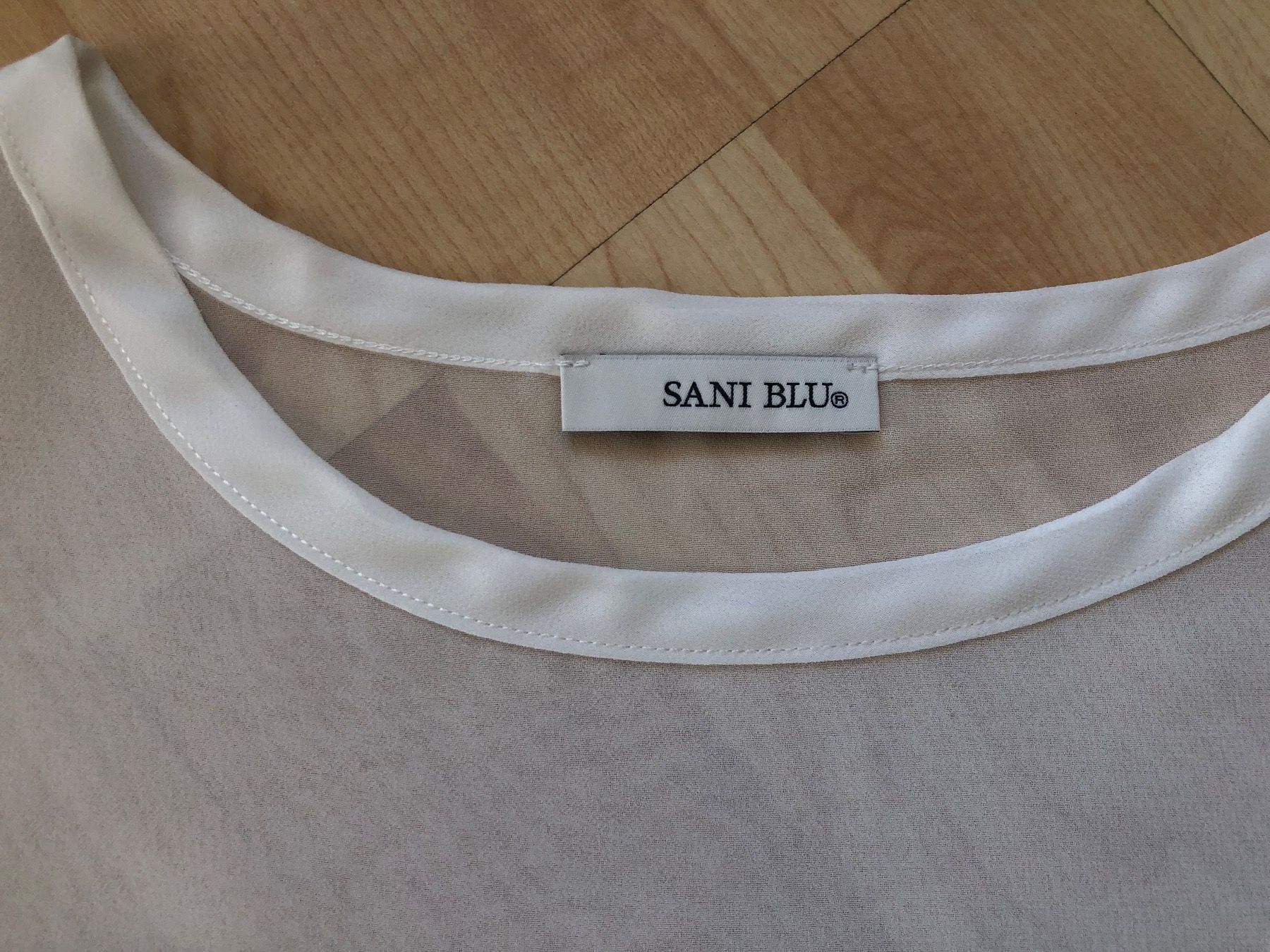 T-shirt: Sani Blu - Edel-Shirt - Gr. 38 - weiß - TOP – Usato da Dübendorf venduto da san_tt6m 4