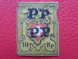 Rayon II mit "Mini"-P.P-Stempel: T.8 B1-LU: AIROLO/ENTLEBUCH