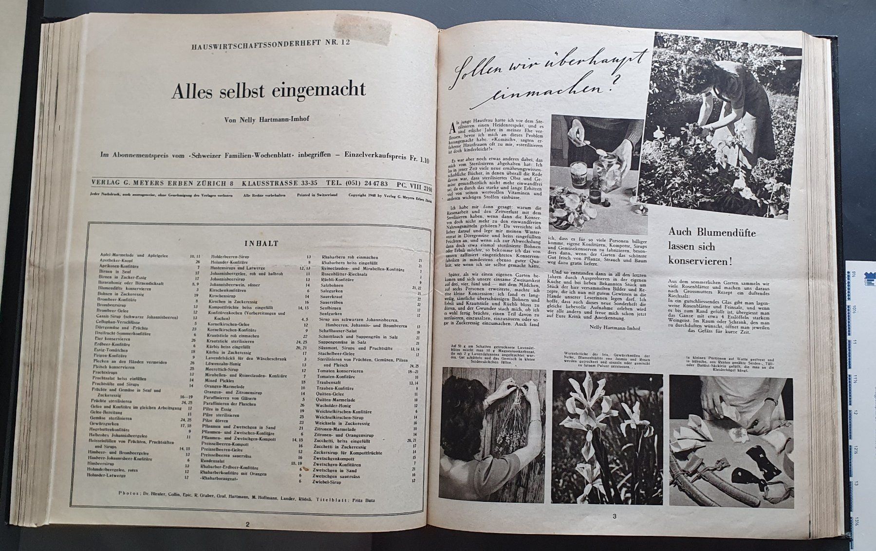 Riviste & Magazine: Schweizer Familien-Wochenblatt Nr.1-25 – Usato da Kreuzlingen venduto da Rschweiz1 7