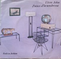 Vinyl-Single Elton John - J'veux d'la Tendresse
