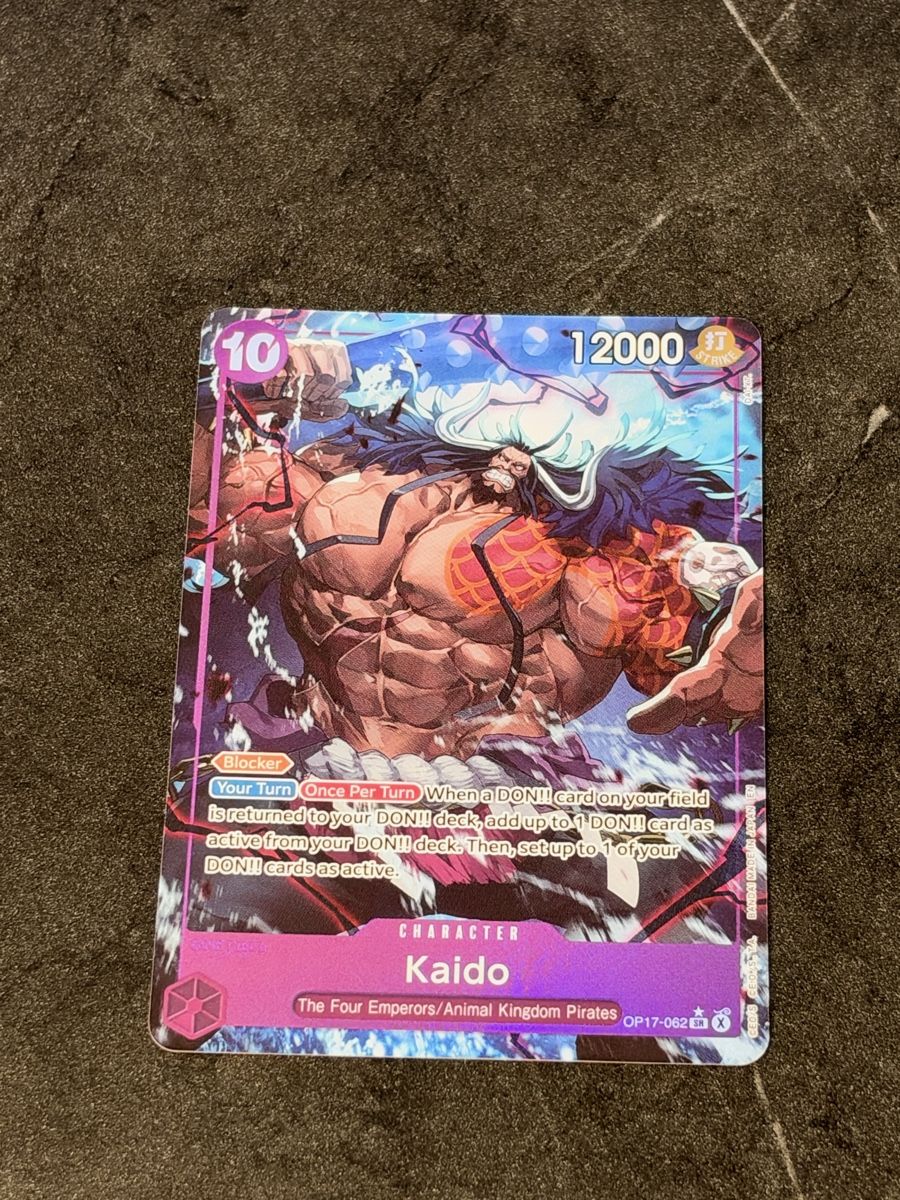 Carte collezionabili: Kaido OP17  – Nuovo (secondo la descrizione) da Zollikofen venduto da mar_tc6b