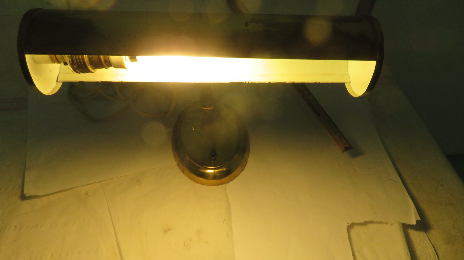 Lampade: Tischlampe antik, messing ca. 100 jährig – Usato da Wetzikon ZH venduto da morda1954 3