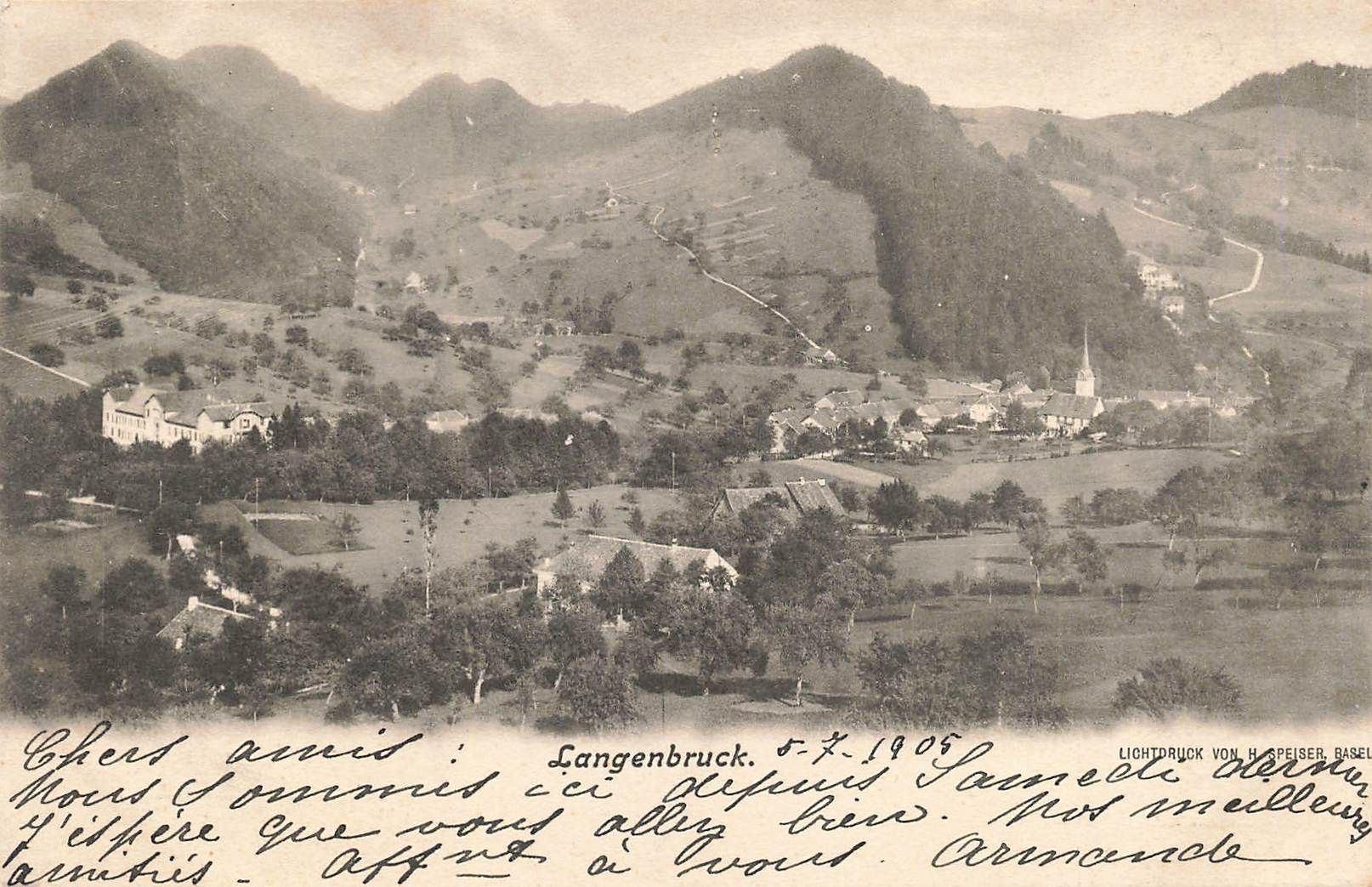 Cartoline postali: Langenbruck – Usato da Biasca venduto da Blenio71