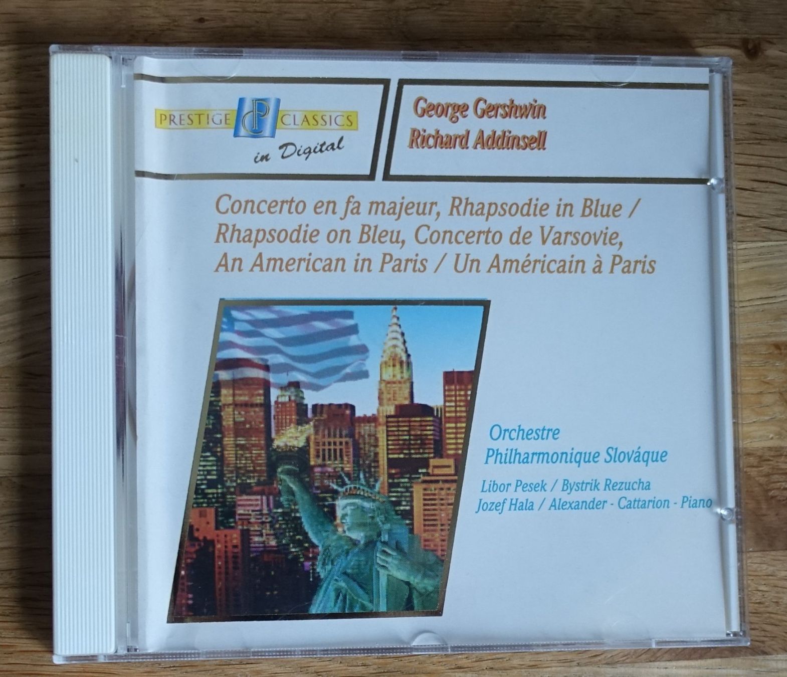 CD: George Gershwin / Richard Addinsell - F32 – Usato da Sessa venduto da fraenklishop