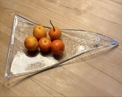 Schale Foglio / Hergiswiler Glas
