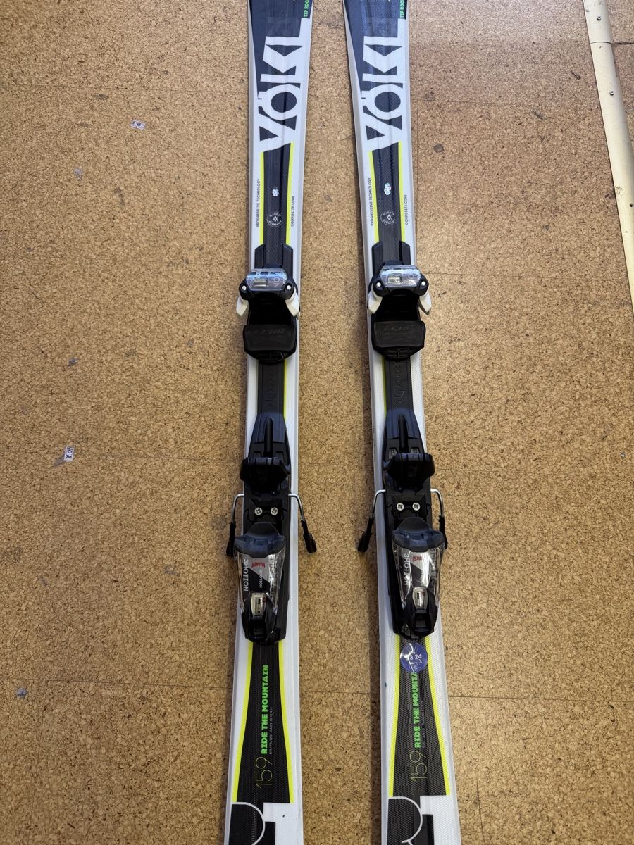 Völkl Sci: Völkl RTM 73 Ski 159 cm inkl. Marker 3Motion Bindung – Usato da Gurmels venduto da SwissShop21 2