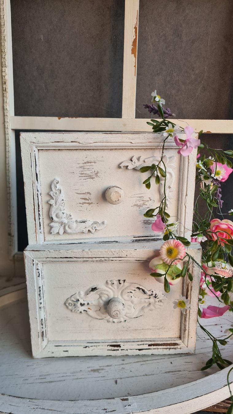 Toutes les décorations: Shabby- chic Dekoschublade  – Neuf avec emballage d'origine à Böttstein par decodor-angi