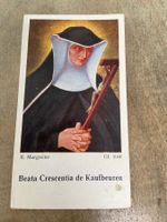 Beata Kaufbeuren Andachtsbild Heiligenbildchen Helgeli