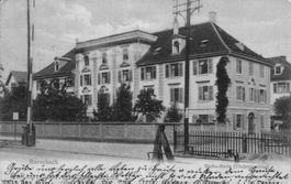 Alte Ansichtskarte Rorschach, Stella Maris, 1908 Barriere