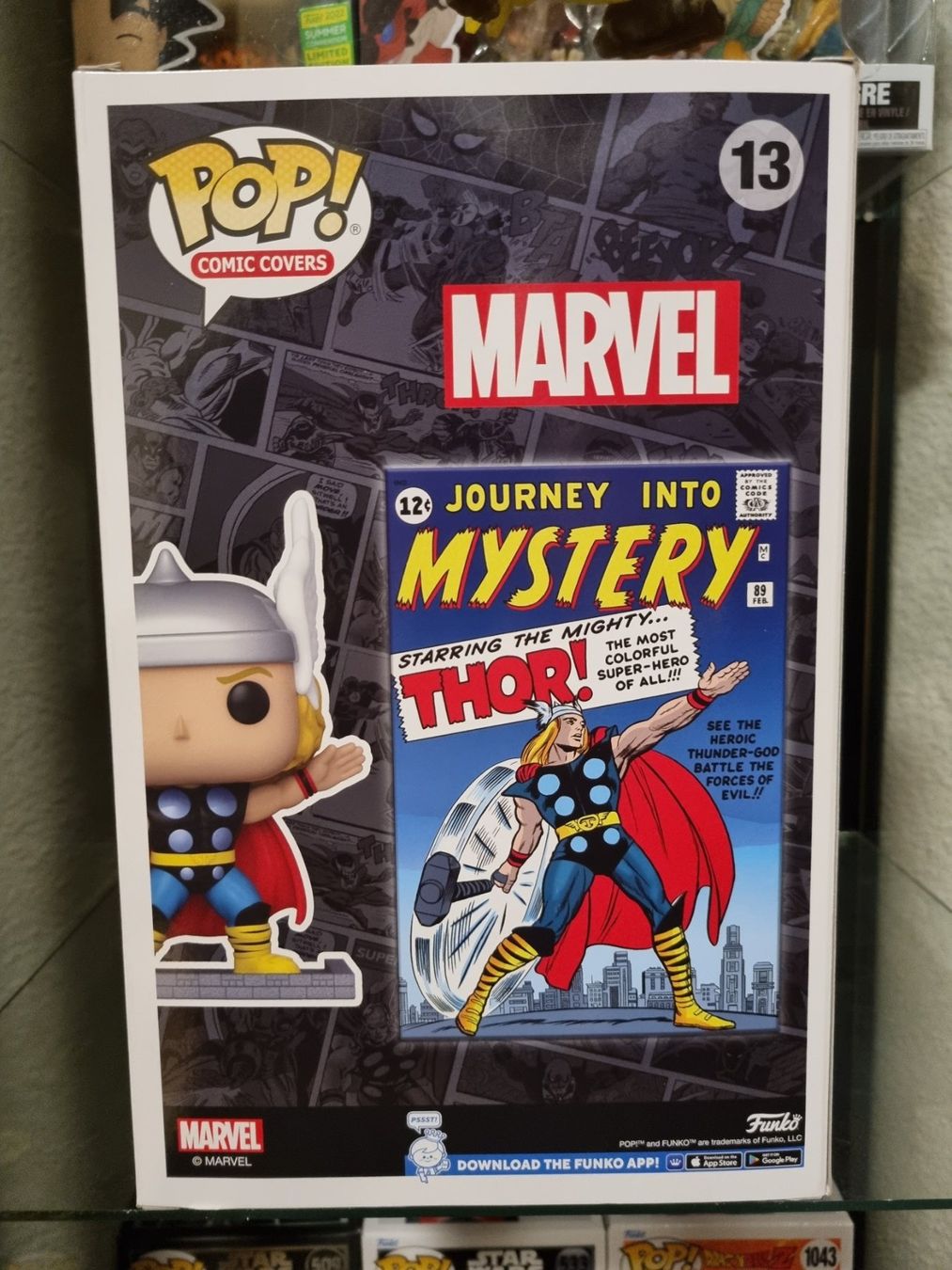 Funko Figuren: Funko Pop Comic Covers Marvel #13 - Thor – Neu und originalverpackt aus Oberdorf NW von CollectingWorld 1