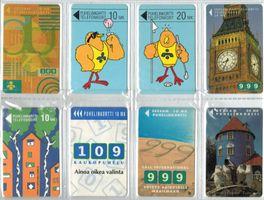 8 Telefonkarten Finnland