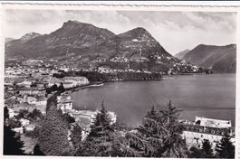 Lugano Panorama e Monte bré 1952