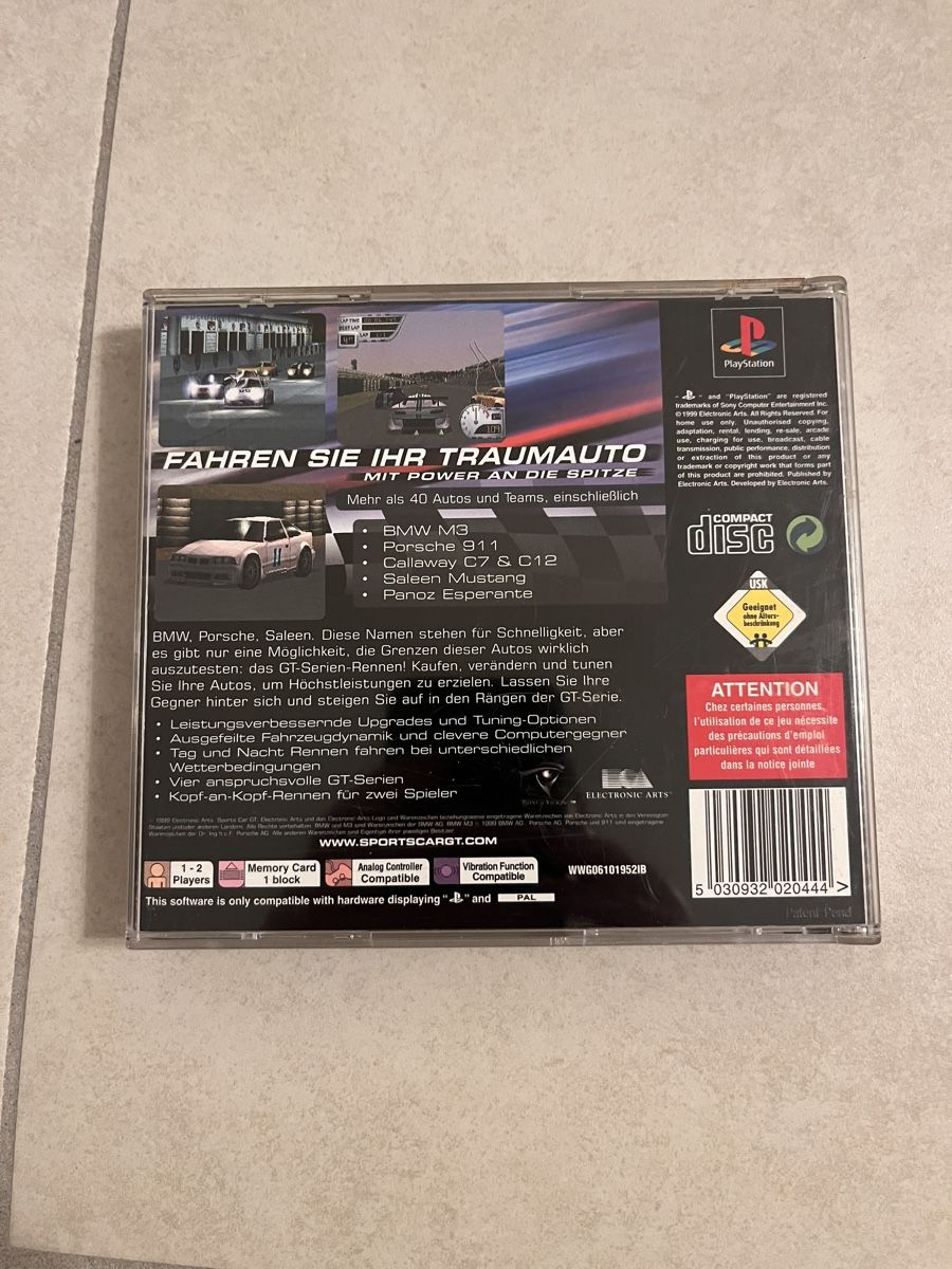 Giochi: sports car gt ps1 – Usato da Suhr venduto da SchnapperCH 1