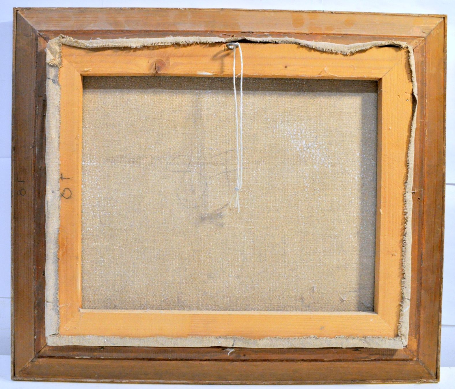 Dipinti: Tableau signé P. Eug Bouvier (Pierre Eugène Bouvier ?) 1946 – Usato da Neuchâtel venduto da Neuchatel 8