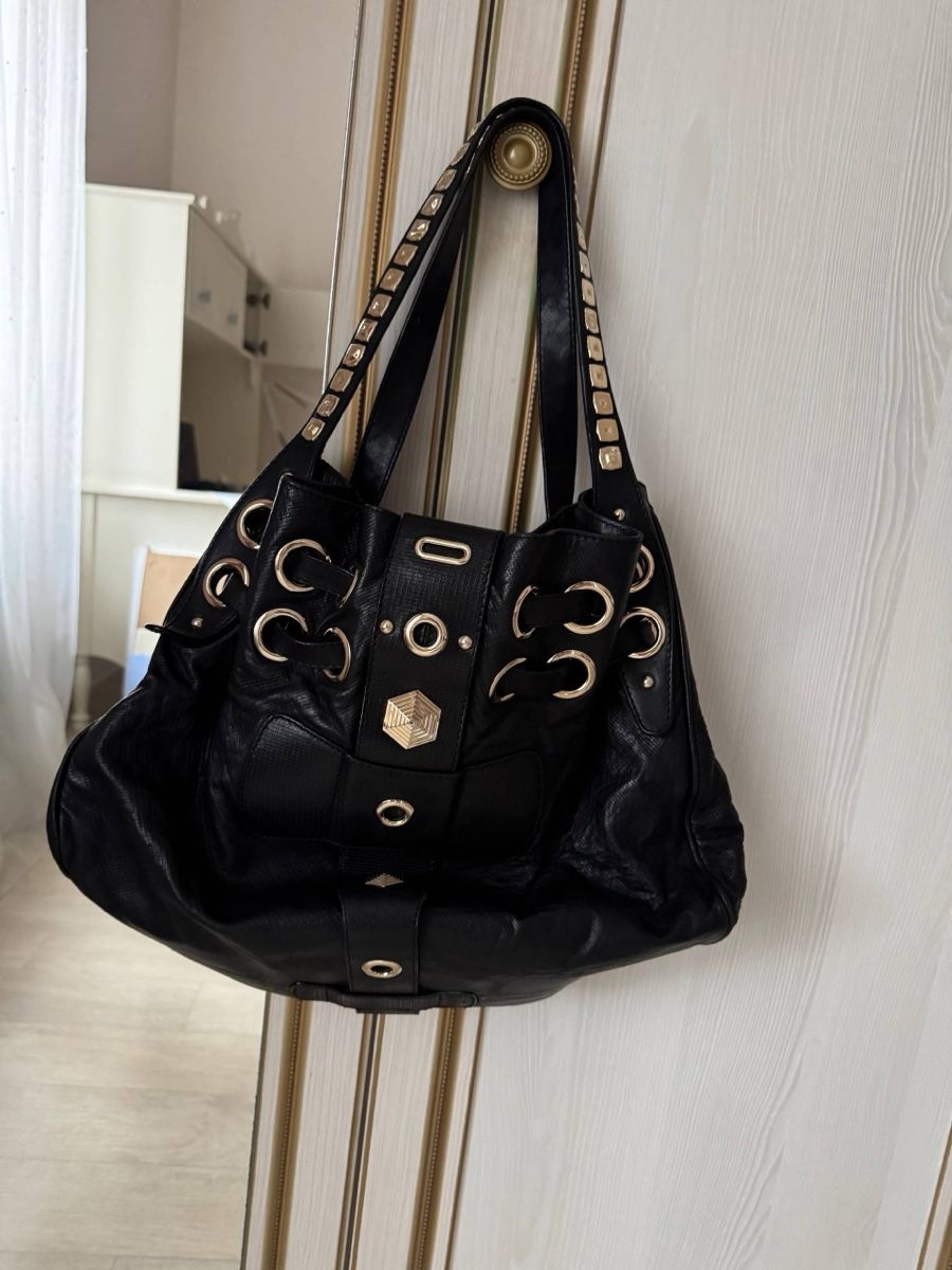 Jimmy Choo Borse da donna: Jimmy Choo Tasche 2007 black with studs – Usato da Meilen venduto da angelyxss 2