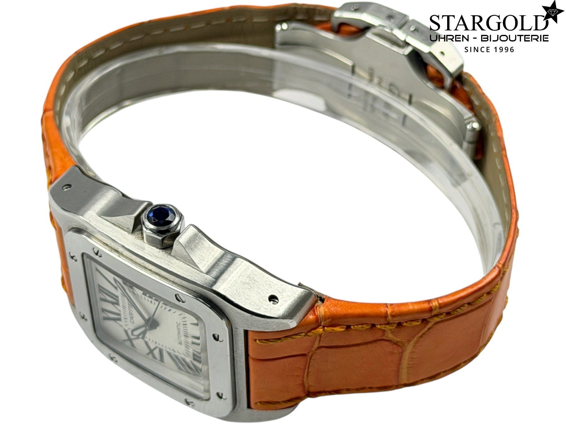 Cartier Uhren: Cartier Santos 100 - 2878 – Gebraucht aus Zürich von Stargold-Uhren 4