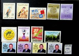 AFRIQUE MAROC TIMBRES NEUFS** 1995-2003. COTE 22.70 /MAI213