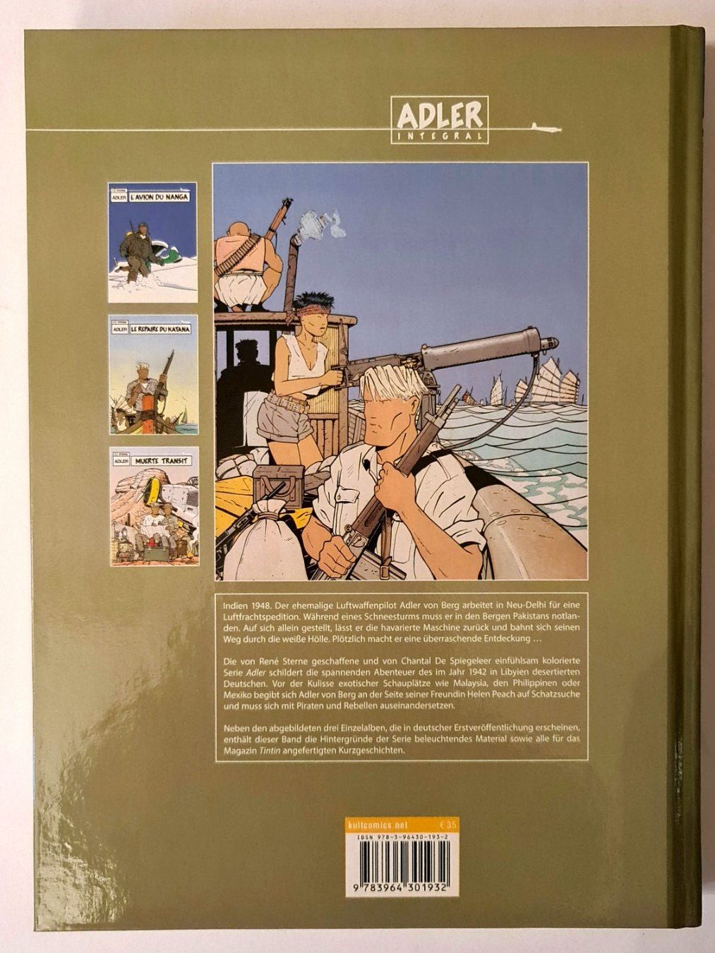 Fumetti: Adler Integral 1 Comic Buch, Kult Comics – Usato da Aesch BL venduto da pri_fp8t 1