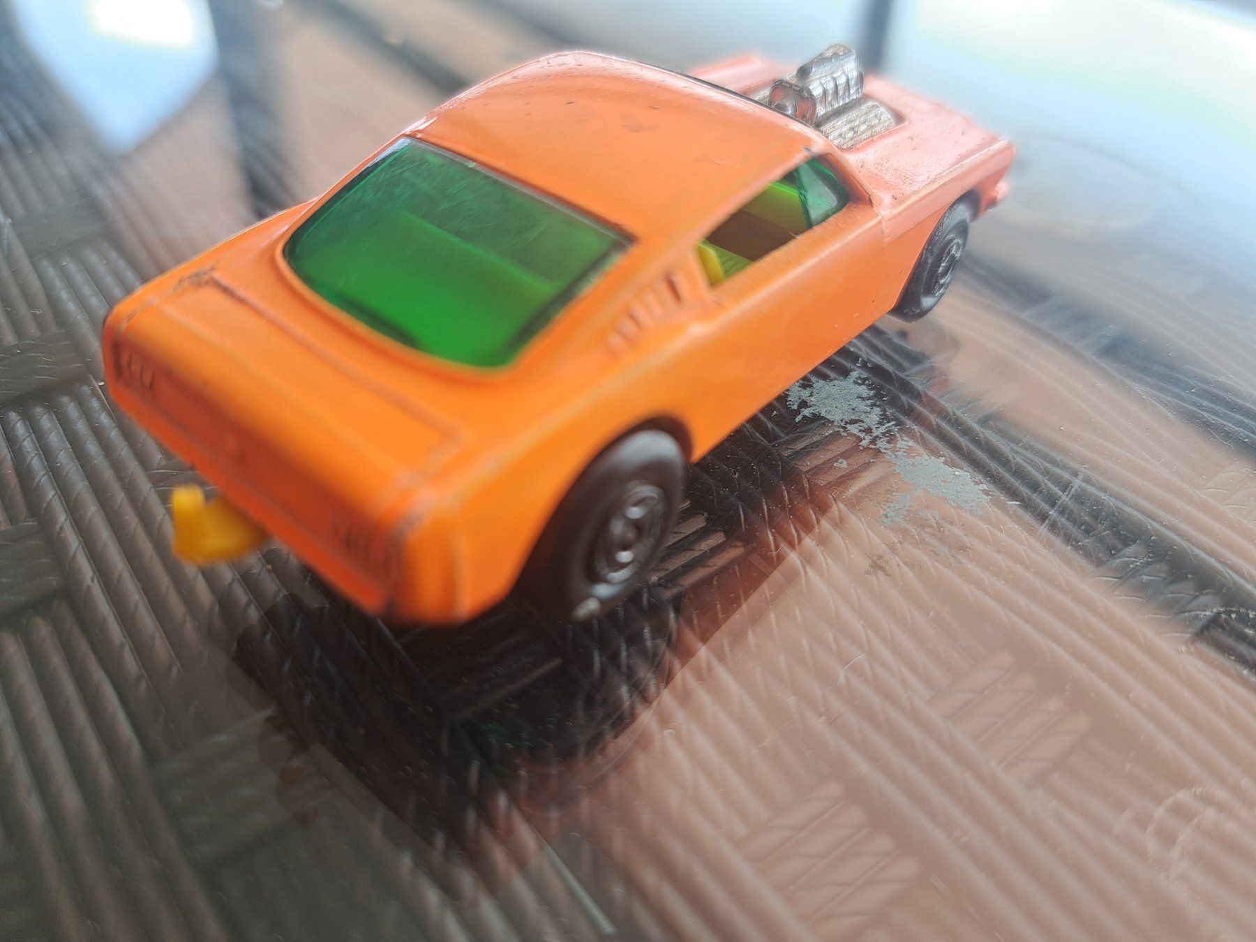 Matchbox Modellini d'auto: Mustang Wildcat Dragster Matchbox – Usato da Emmenbrücke venduto da bikesandmore75 1