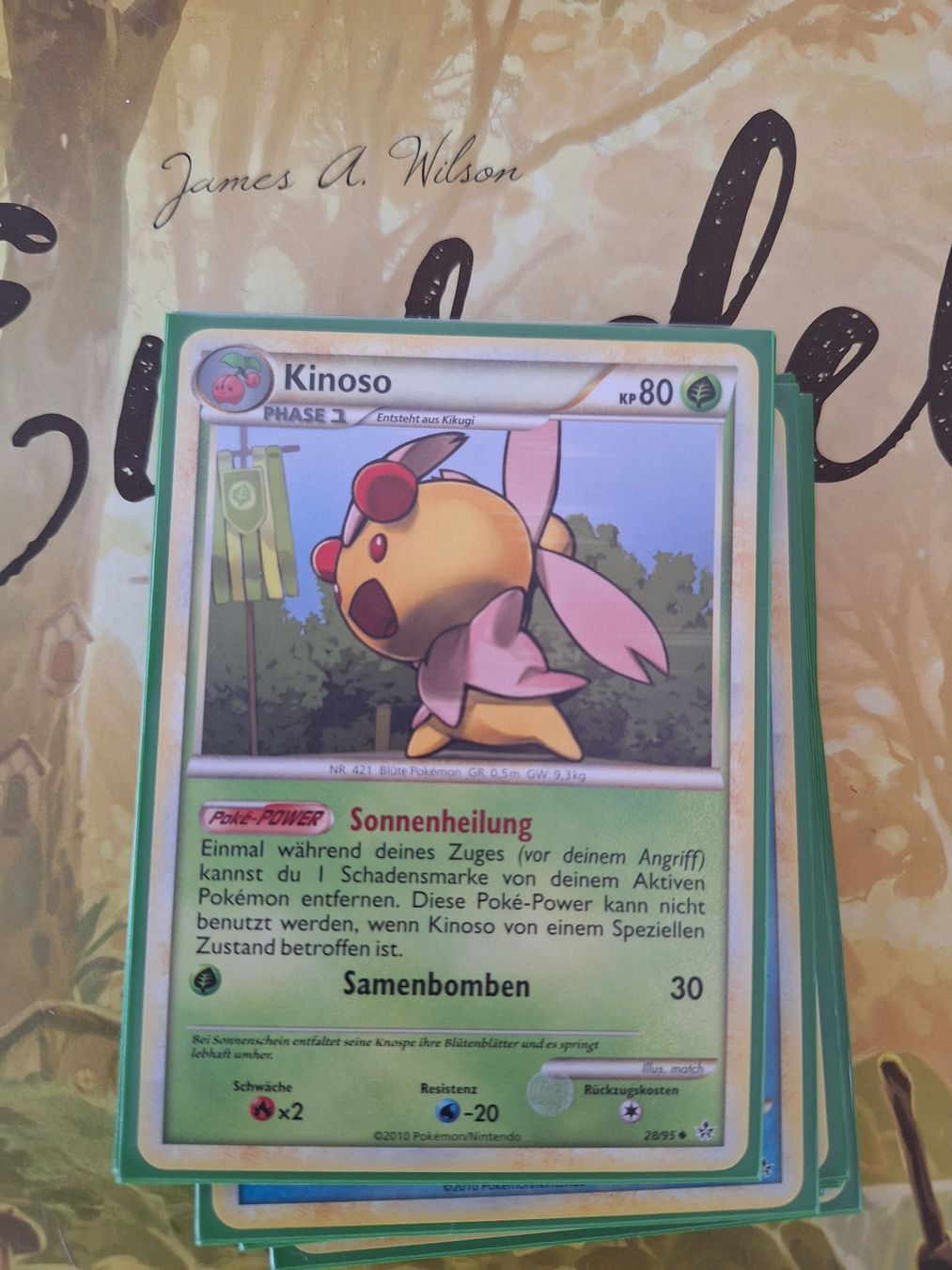 Pokémon Sammelbilder & Trading cards: Kinoso - Heartgold Soulsilver – Gebraucht aus Altstätten SG von GGsGameshop