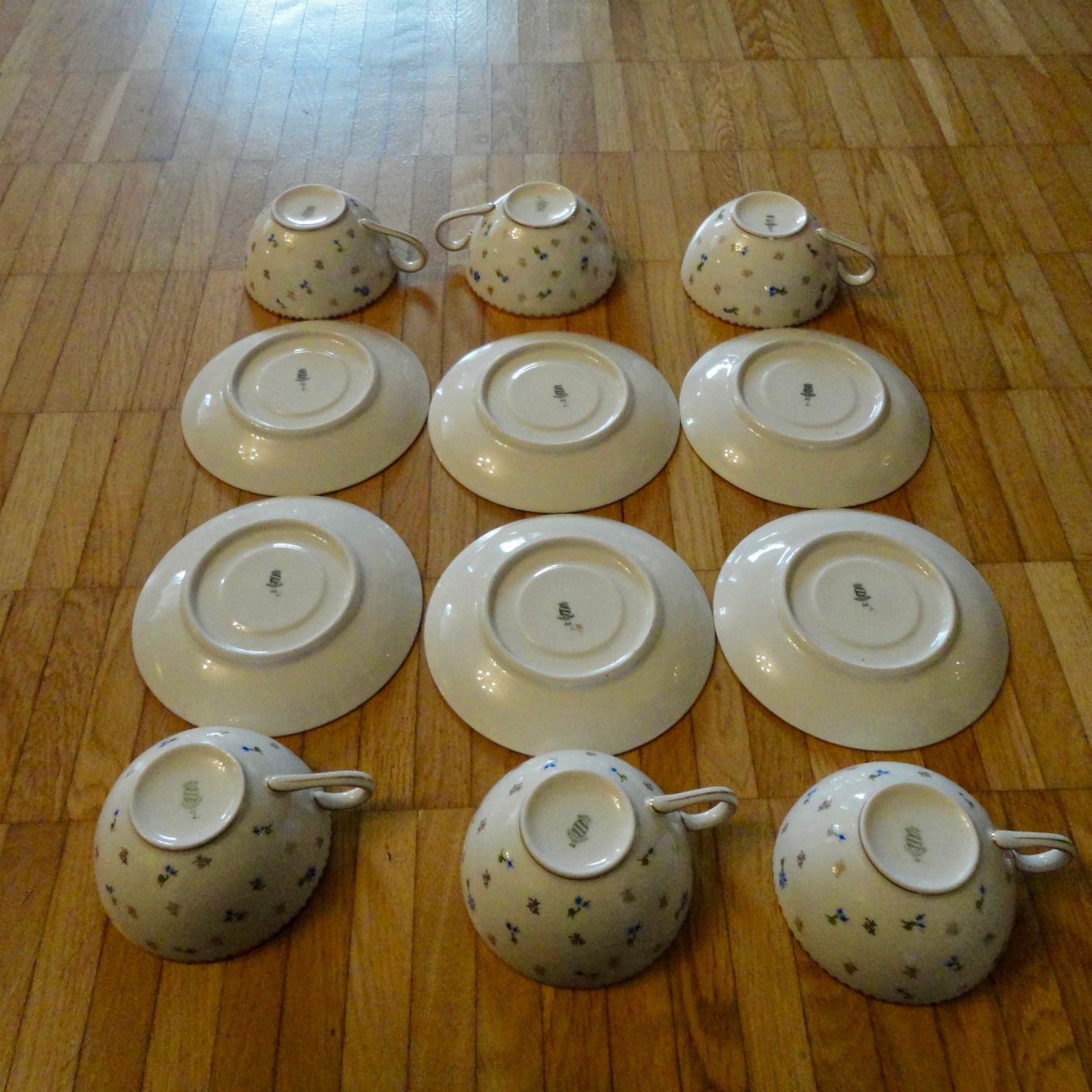 Tazze: Langenthal Teetasse mit Unterteller (Kornblumen) – Usato da WÄDENSWIL venduto da katti01 9