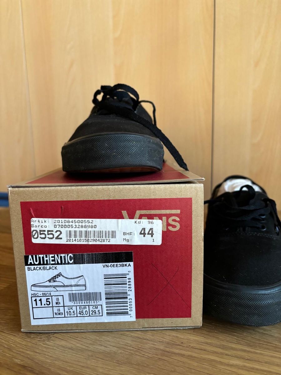 Vans Scarpe da uomo: Vans EU 45 all black – Nuovo e nell'imballaggio originale da Ascona venduto da GioeleS 8
