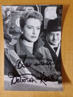 Deborah Kerr, Original Autogramm auf s/w Foto