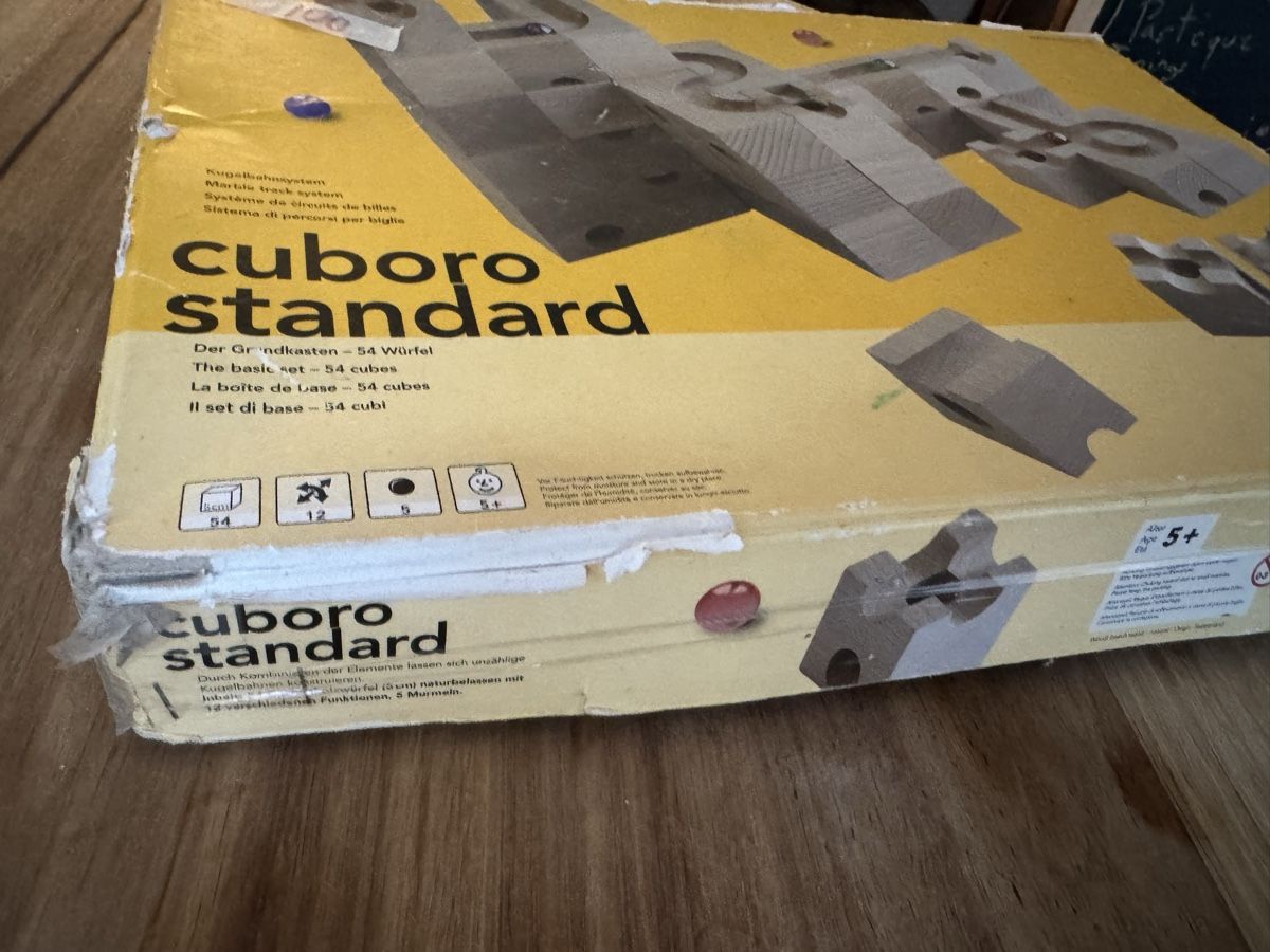 Cuboro Spiele: Cuboro Standard Marble Track 54 Cubes used condition – Gebraucht aus Paudex von mrh_6wwk 1