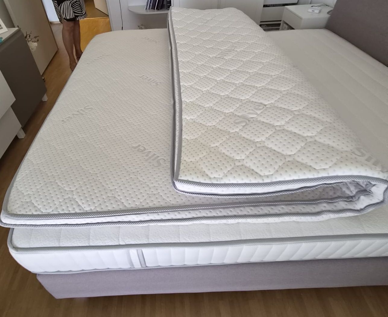 Letti: Boxspringbett- JOOP - 180x200 mit Topper & Kopfteil – Usato da Reinach BL venduto da Dschinni80 6