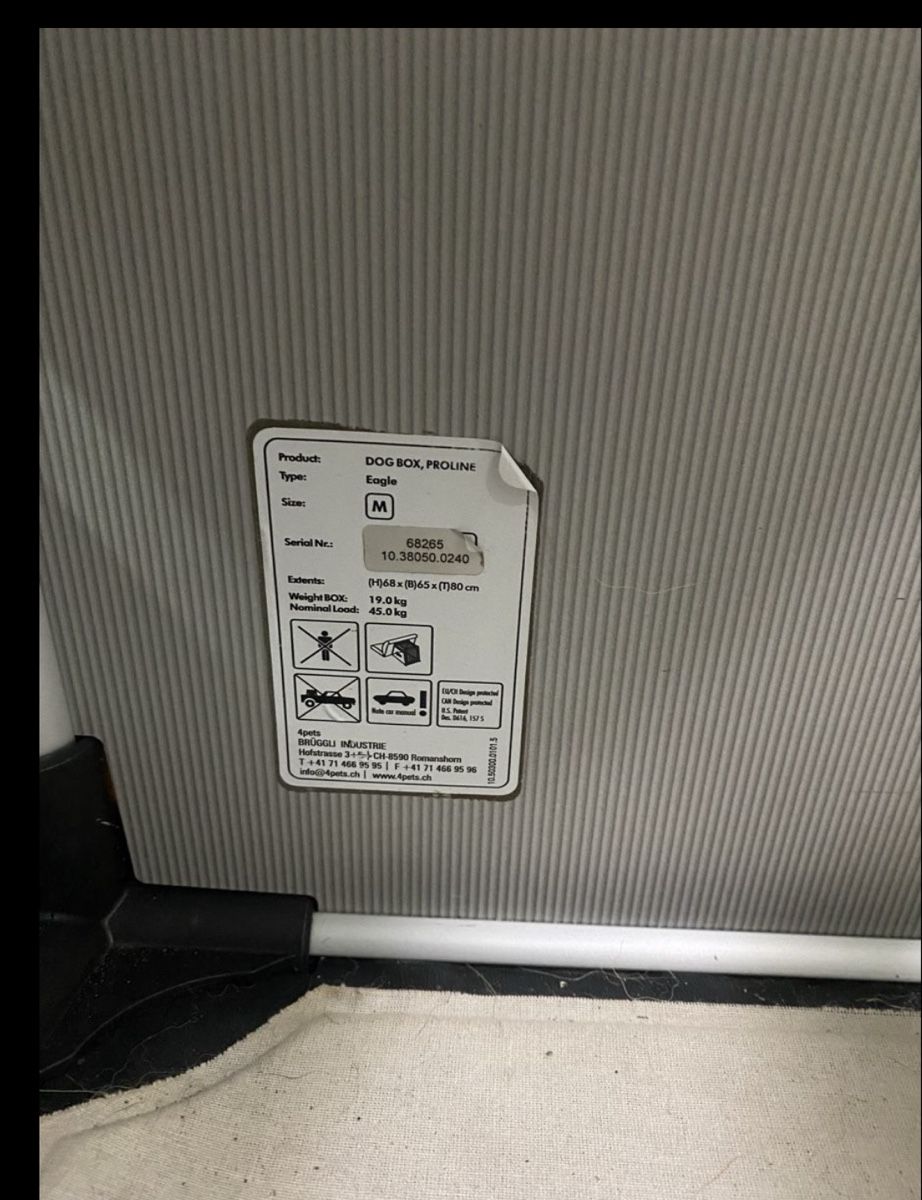 4pets Gabbie, trasporto & Sicurezza: Hunde-Transportbox – Usato da Reinach BL venduto da jul_6kg6 5
