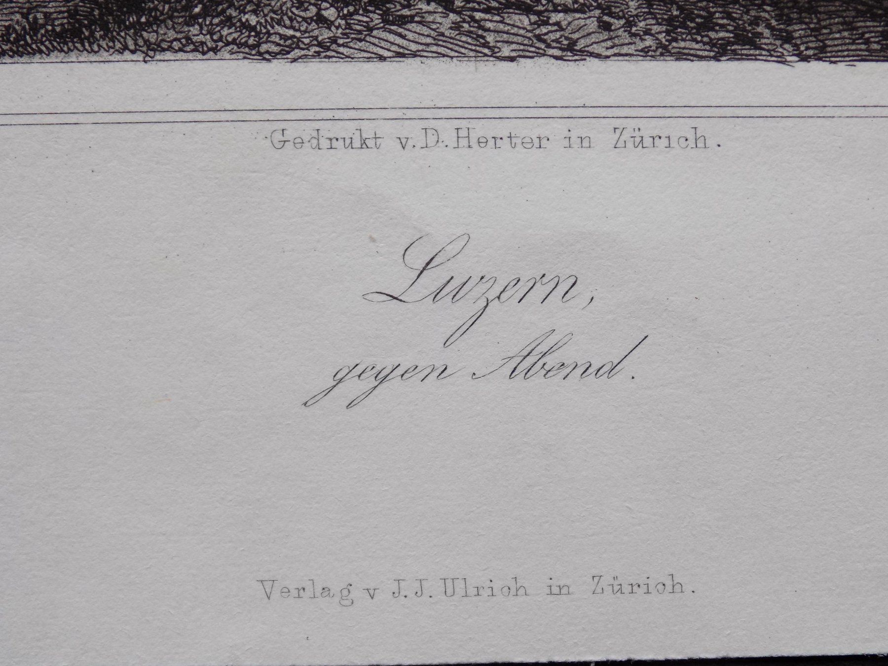 Incisioni: Luzern Seeburg – Usato da Risch venduto da Rischli15 2