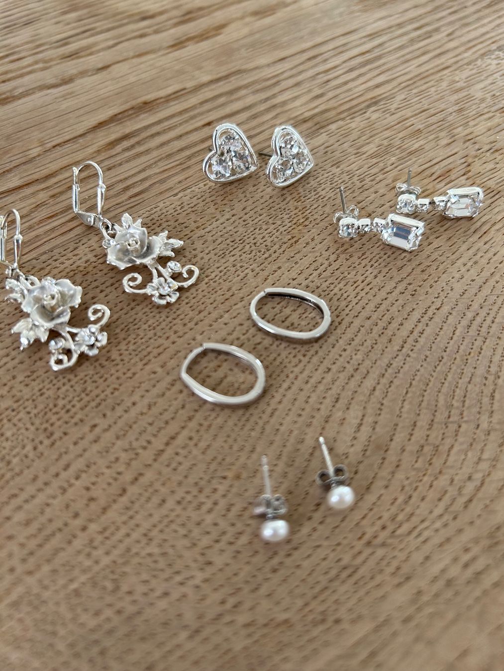 Altri gioielli: Ohrstecker-Set silber mit Swarovski-Steinen Nr. 16 – Nuovo (secondo la descrizione) da Rothenburg venduto da stacostaco 1