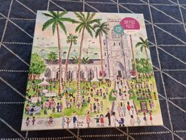 Galison Puzzle, 500 Teile, Sommer Szene, Neu