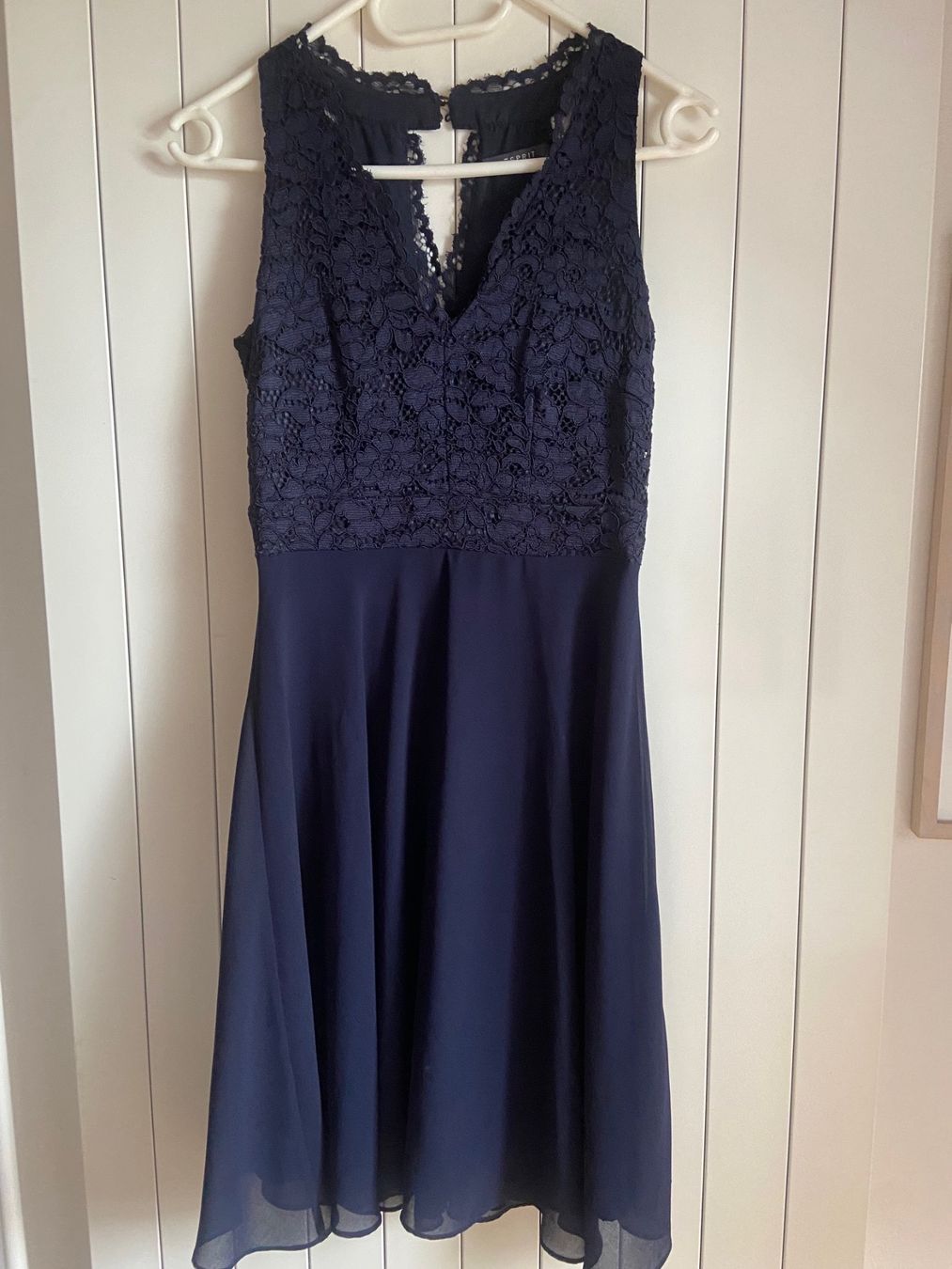 Esprit Vestiti: Esprit Cocktailkleid dunkelblau, Grösse 34 – Usato da Egg b. Zürich venduto da Patrick107