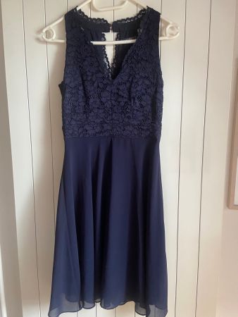 Esprit Cocktailkleid dunkelblau, Grösse 34
