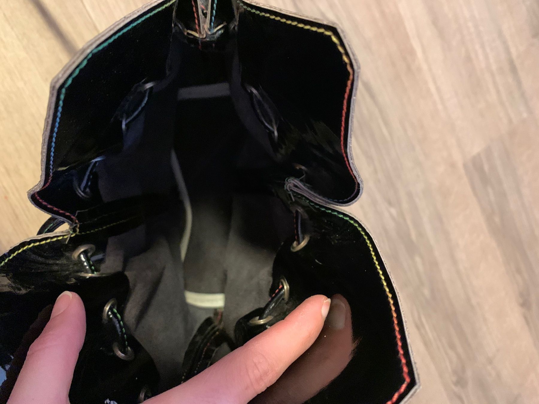 Borse da donna: Tasche Vintage Lack Optik – Usato da Fislisbach venduto da KolibriSecondhand 7