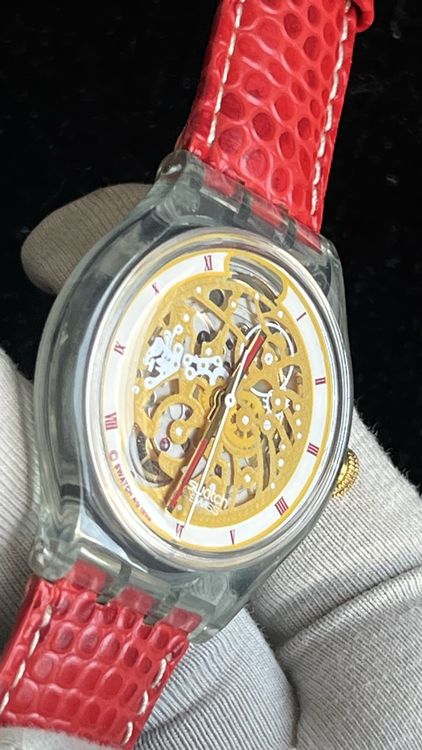 Swatch Montres: Swatch Vintage Automatikuhr, Sammlerstück, Rarität! – Neuf (Voir description) à Grenchen par chththl 3