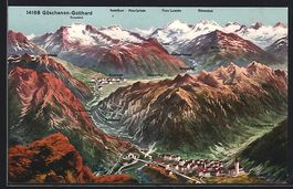 Göschenen-Gotthard, Teilansicht mit And