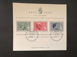 Liechtenstein Block W32 FDC 1962  (3151)