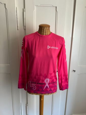 STICKSTOFF - Pink Ribbon Sport Langarmshirt pink M