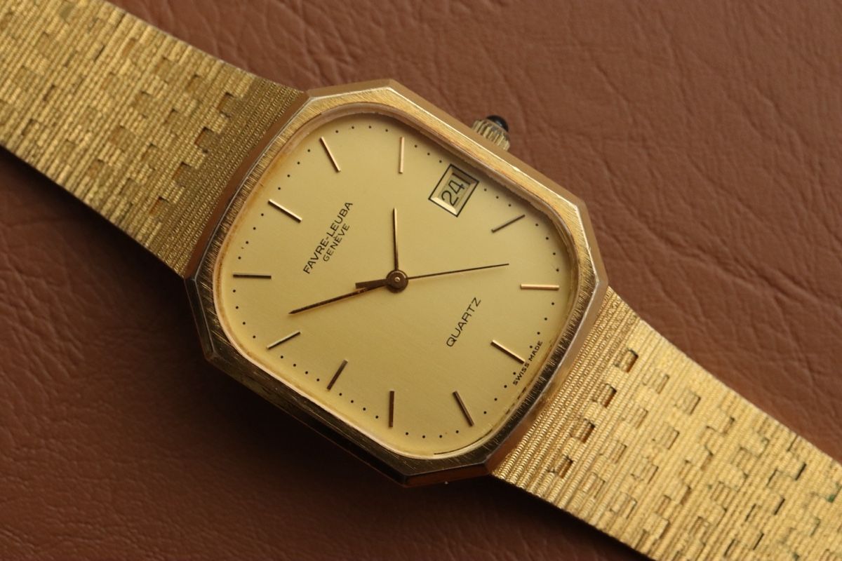 Favre Leuba Orologi: Favre-Leuba Quartz Vintage – Usato da Schaanwald venduto da travelintime01