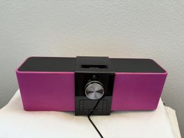 Logitech Lautsprecher Dock - Lila - Top Zustand