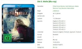 Die 5. Welle (Bluray)