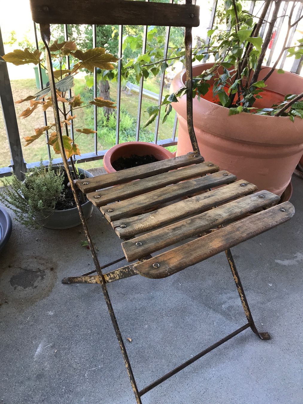 Stühle: Alter Klappstuhl – Gebraucht aus Rapperswil SG von cosiba01 1