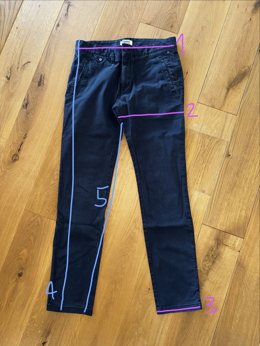 Tommy Hilfiger Hosen: Tommy Hilfiger Chino Dunkelblau – Gebraucht aus Schaan von kri_tsw8 4