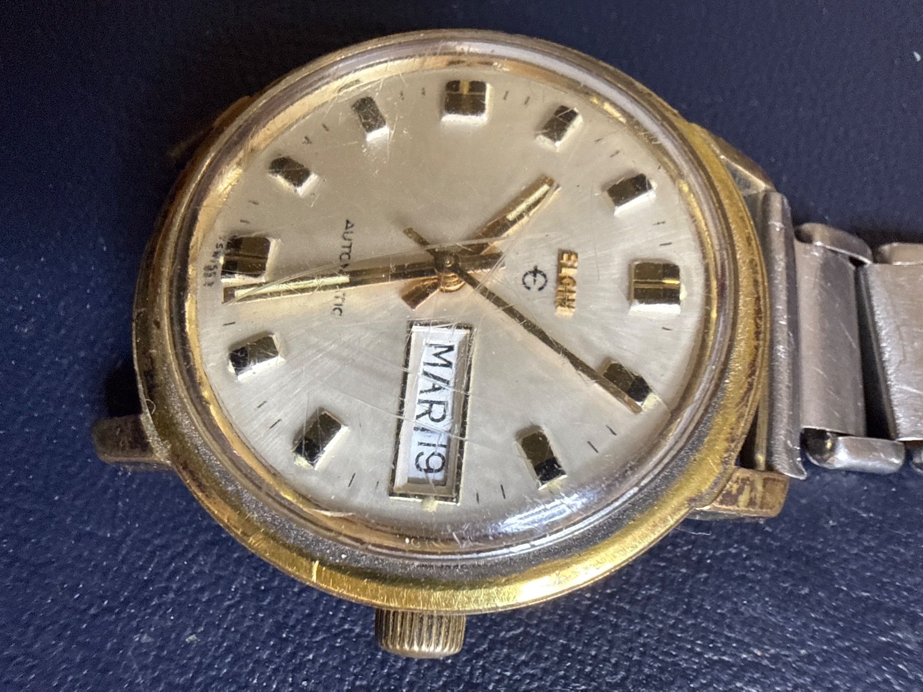 Uhren: Elgin Vintage Automatic 35 mm – Gebraucht aus Pfeffingen von Allhandelklgwatches 1